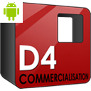 Logo application D4 android